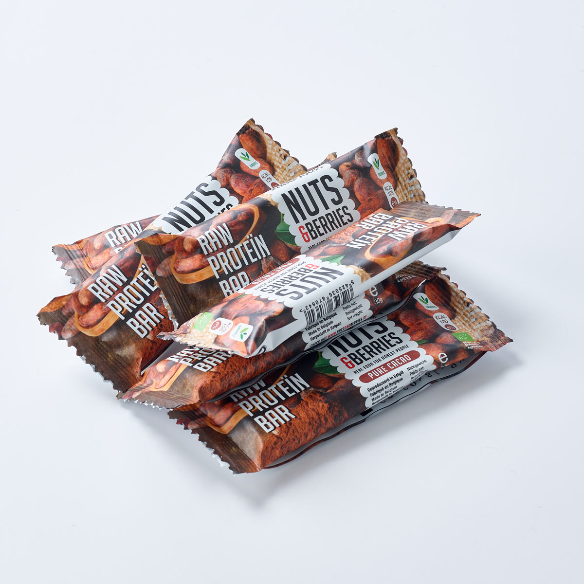 NUTS&BERRIES-Raw-Protein-Bar-Pure-Cacao-Sixpack