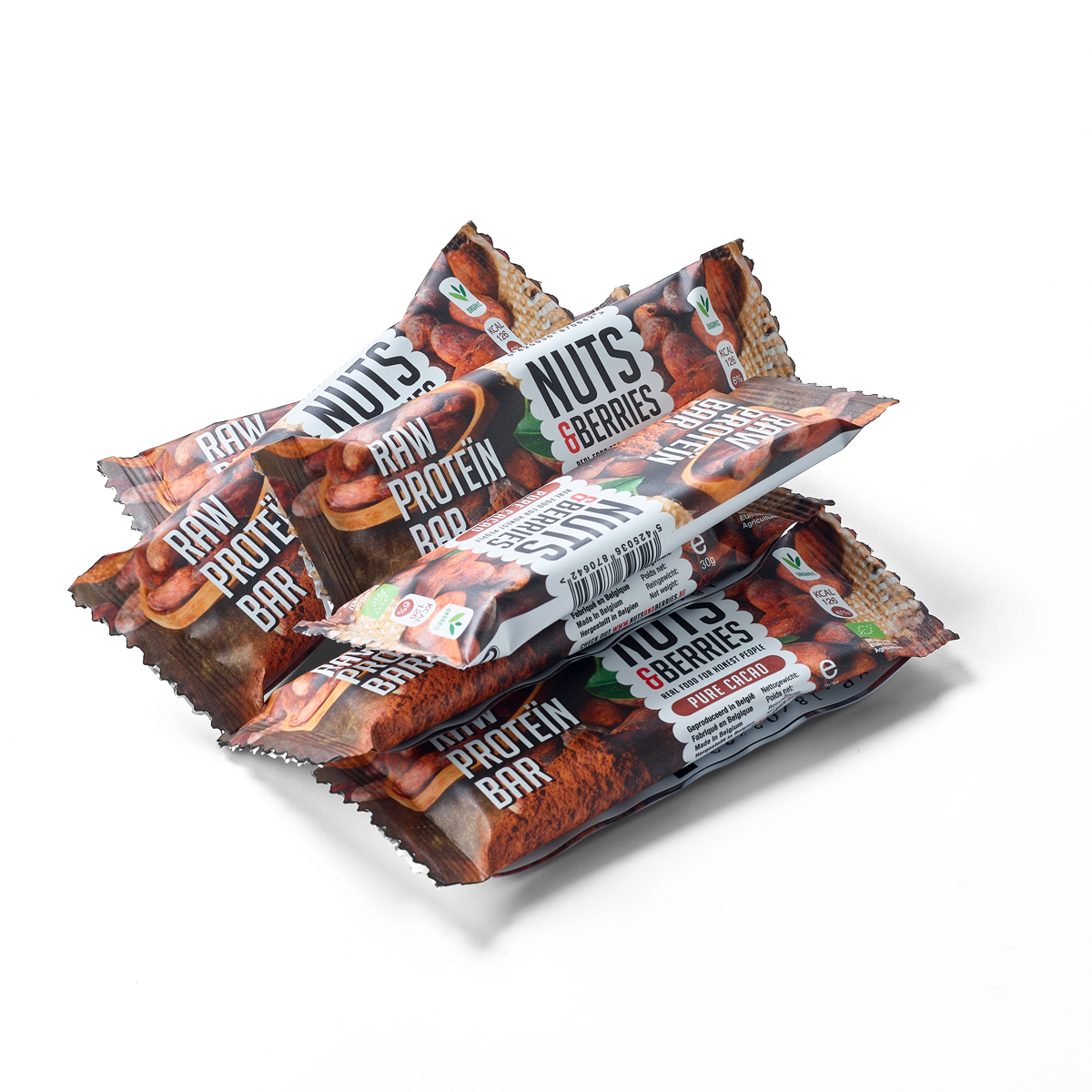 NUTS&BERRIES-Raw-Protein-Bar-Pure-Cacao-Sixpack